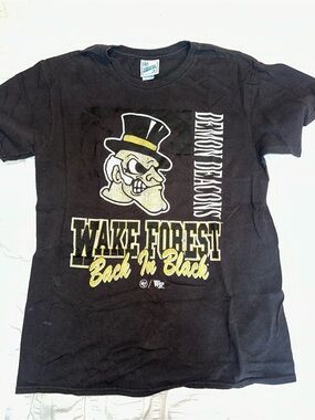 ’47 Brand Wake Forest Demon Deacons Back in Black T-Shirt M
